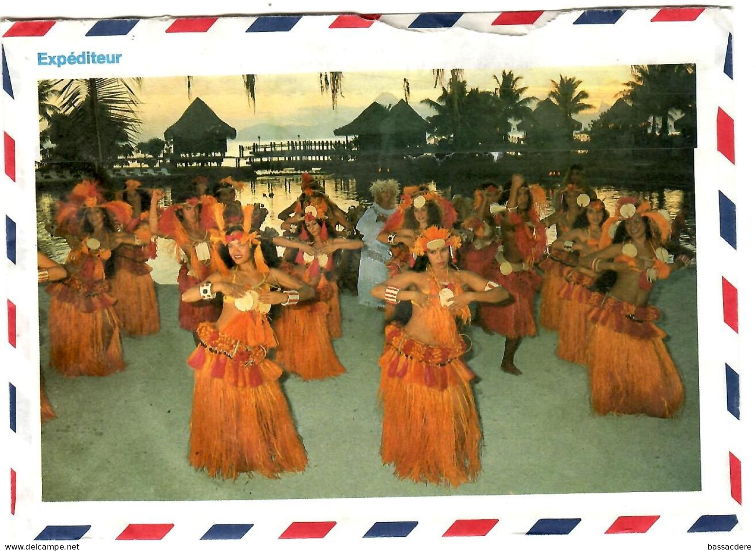 79480 C - FARE  HUAHINE - Storia Postale