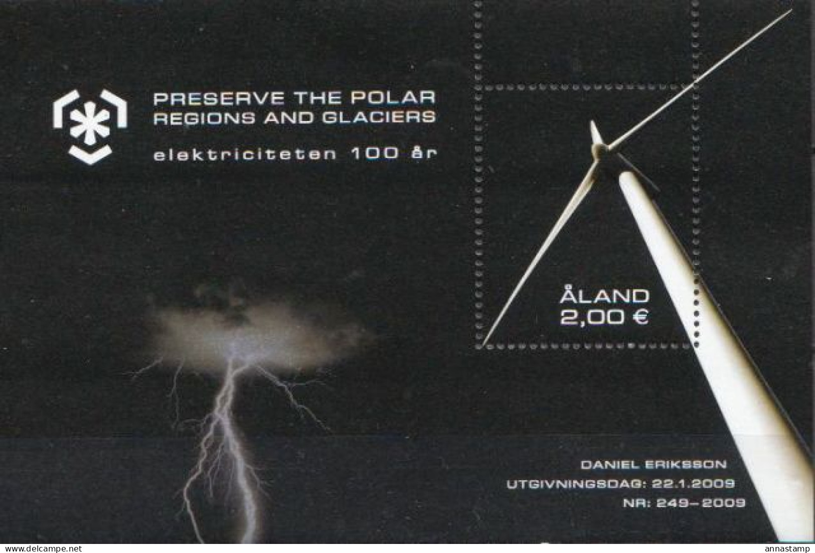 Aland MNH SS - Electricity