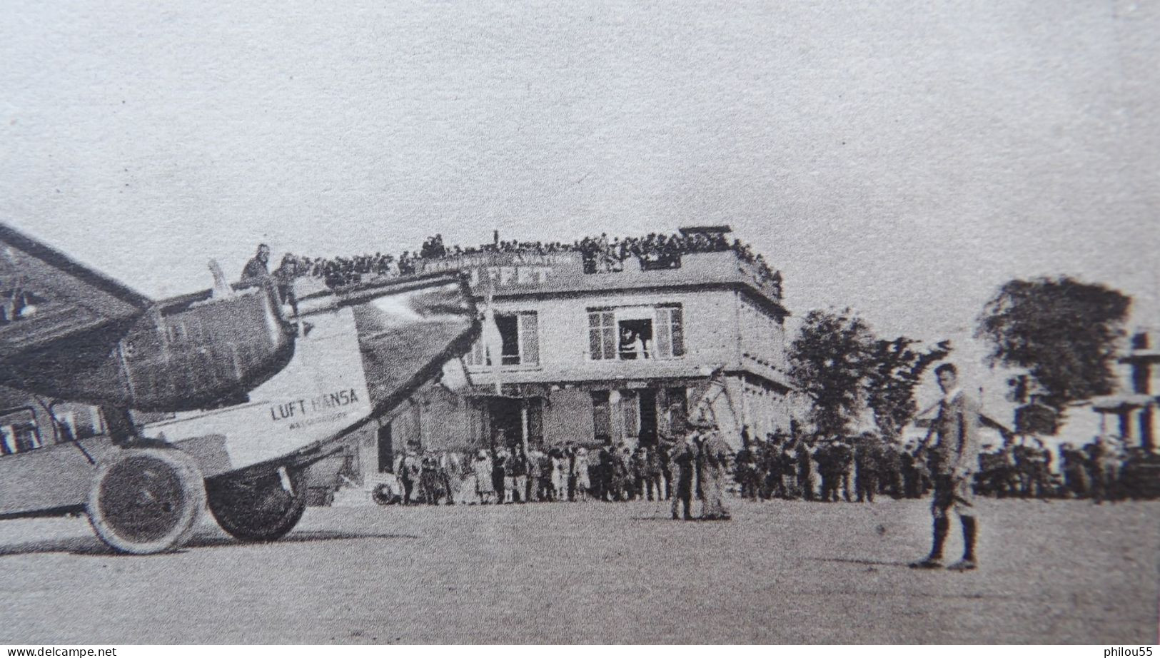 Cpa DEUTSCHE LUFT HANSA  Anime Avion Rorbach B.M.W. 230cv - 1919-1938: Entre Guerres