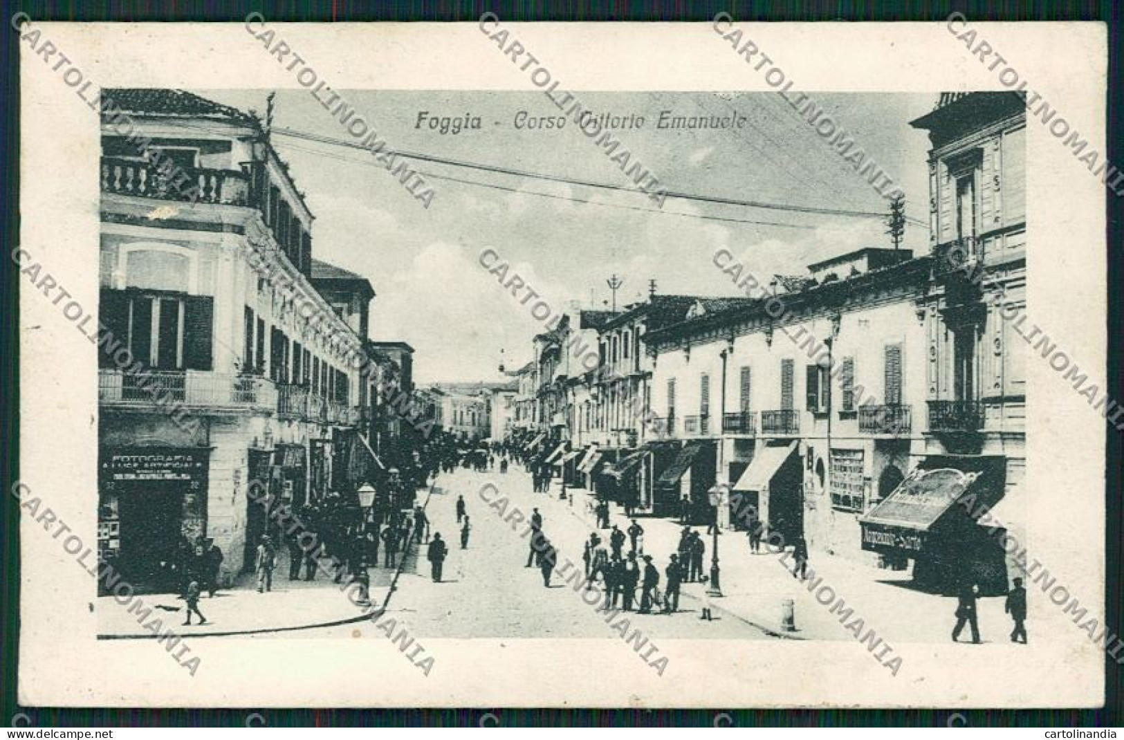 Foggia Città SCOLLATA Cartolina QQ4731 - Foggia