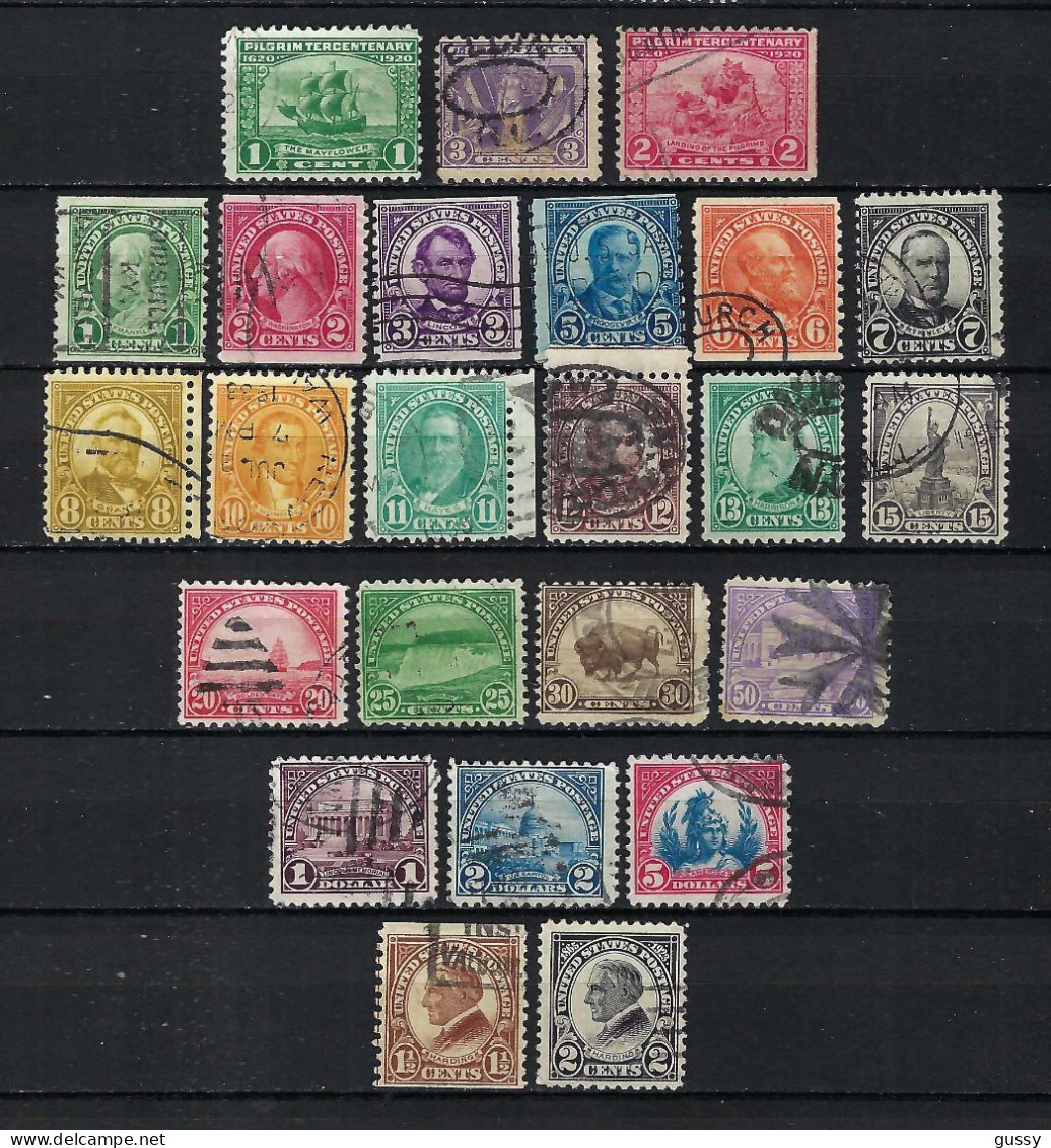 ETATS UNIS Ca.1920-25: Lot D'obl. - Used Stamps