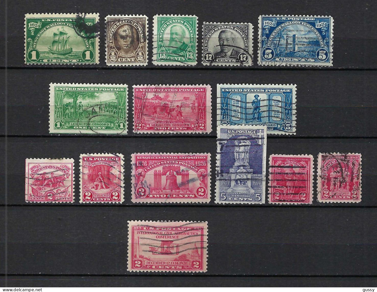 ETATS UNIS Ca.1924-28: Lot D'obl. - Used Stamps