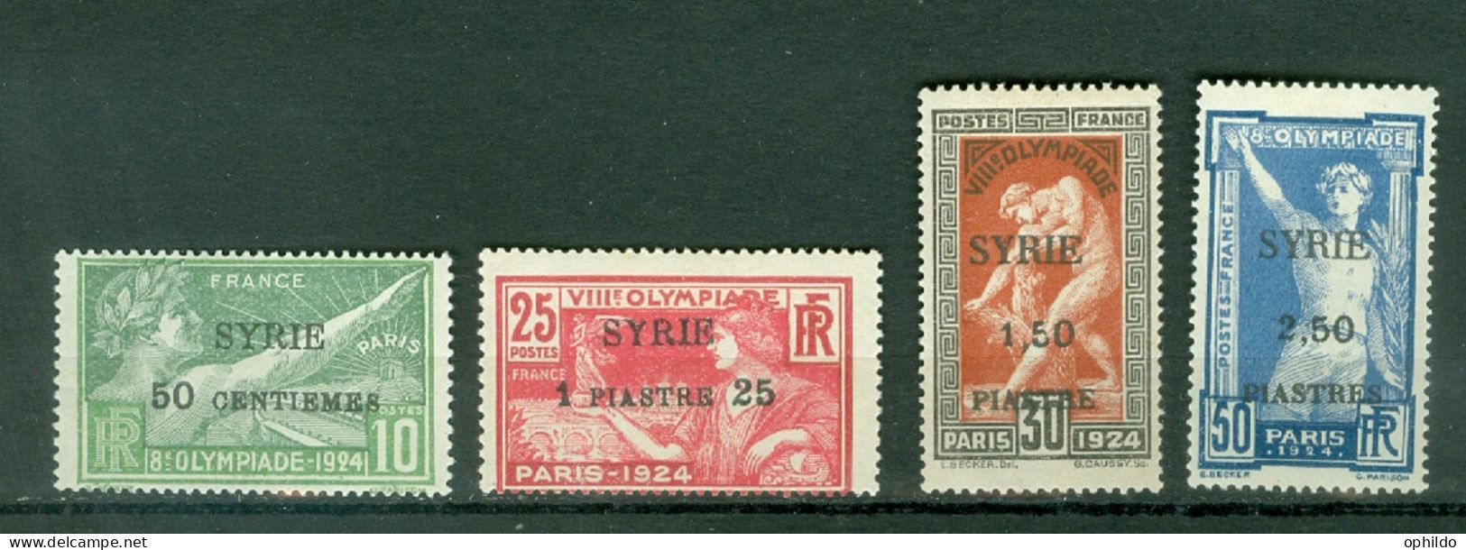 Syrie    122/125   *  TB   Sport     - Unused Stamps