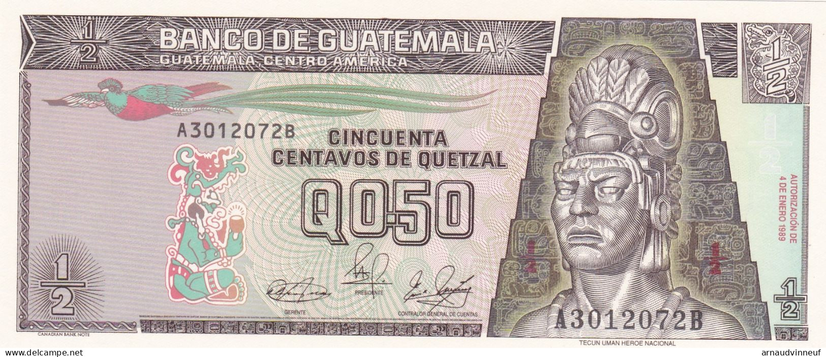 GUATEMALA Q0.50 - Guatemala