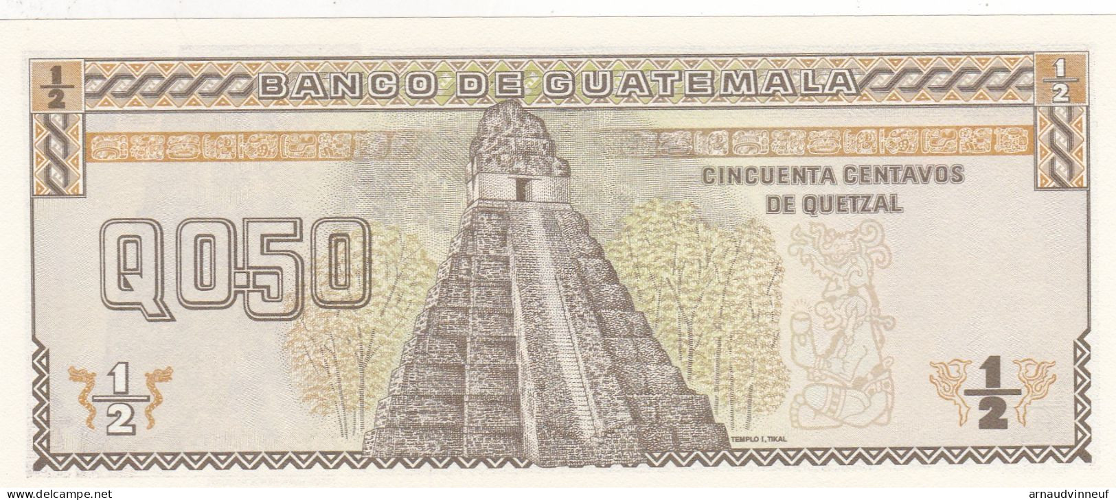 GUATEMALA Q0.50 - Guatemala