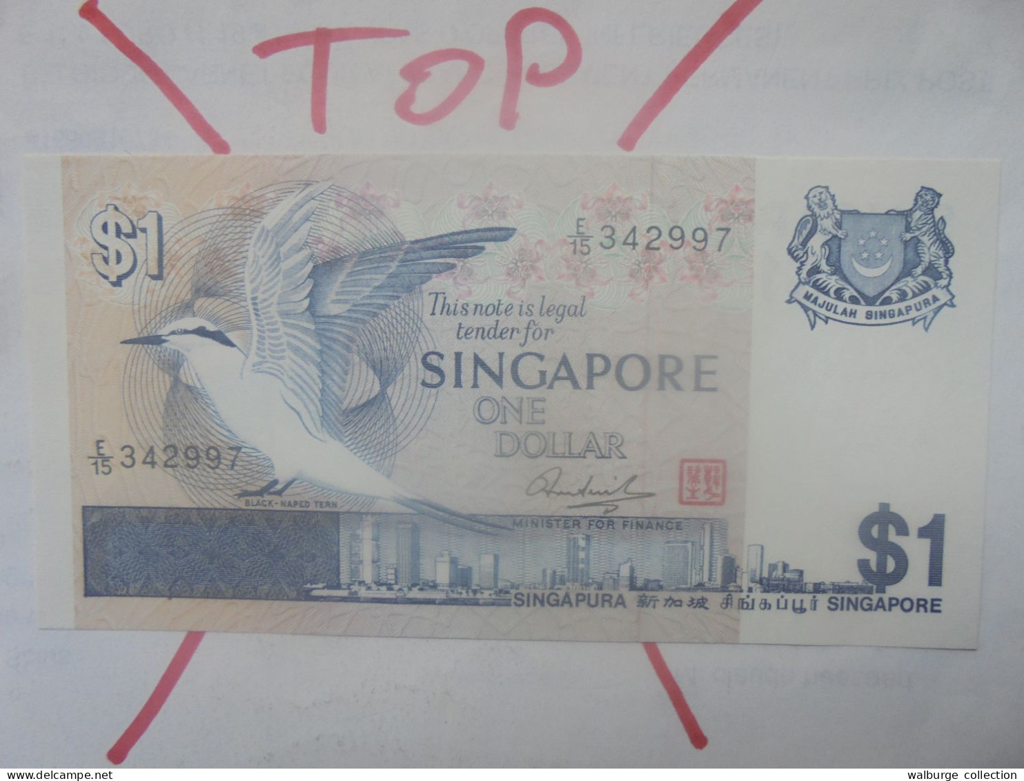 SINGAPOUR 1$ 1976 Neuf (B.33) - Singapour