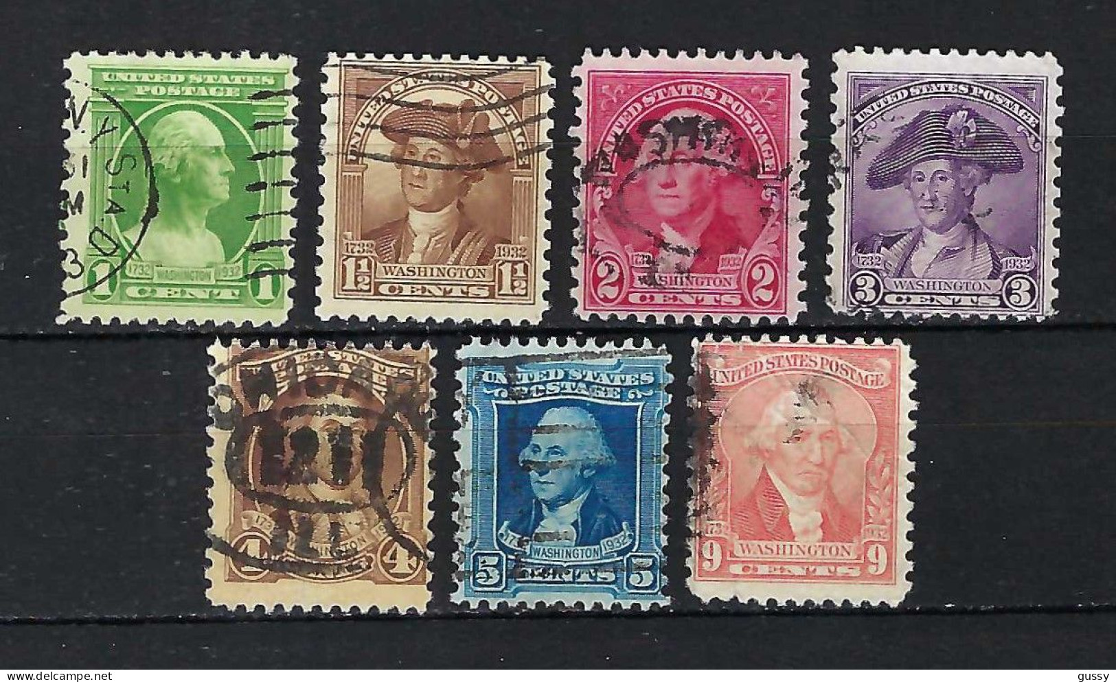 ETATS UNIS Ca.1930-32: Lot D'obl. - Used Stamps