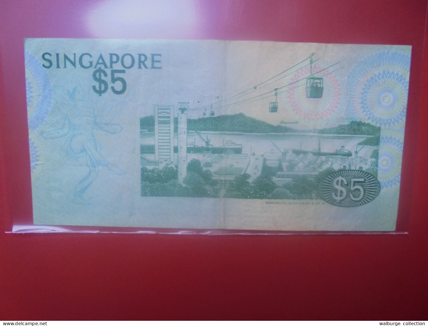 SINGAPOUR 5$ 1976 Circuler (B.33) - Singapur