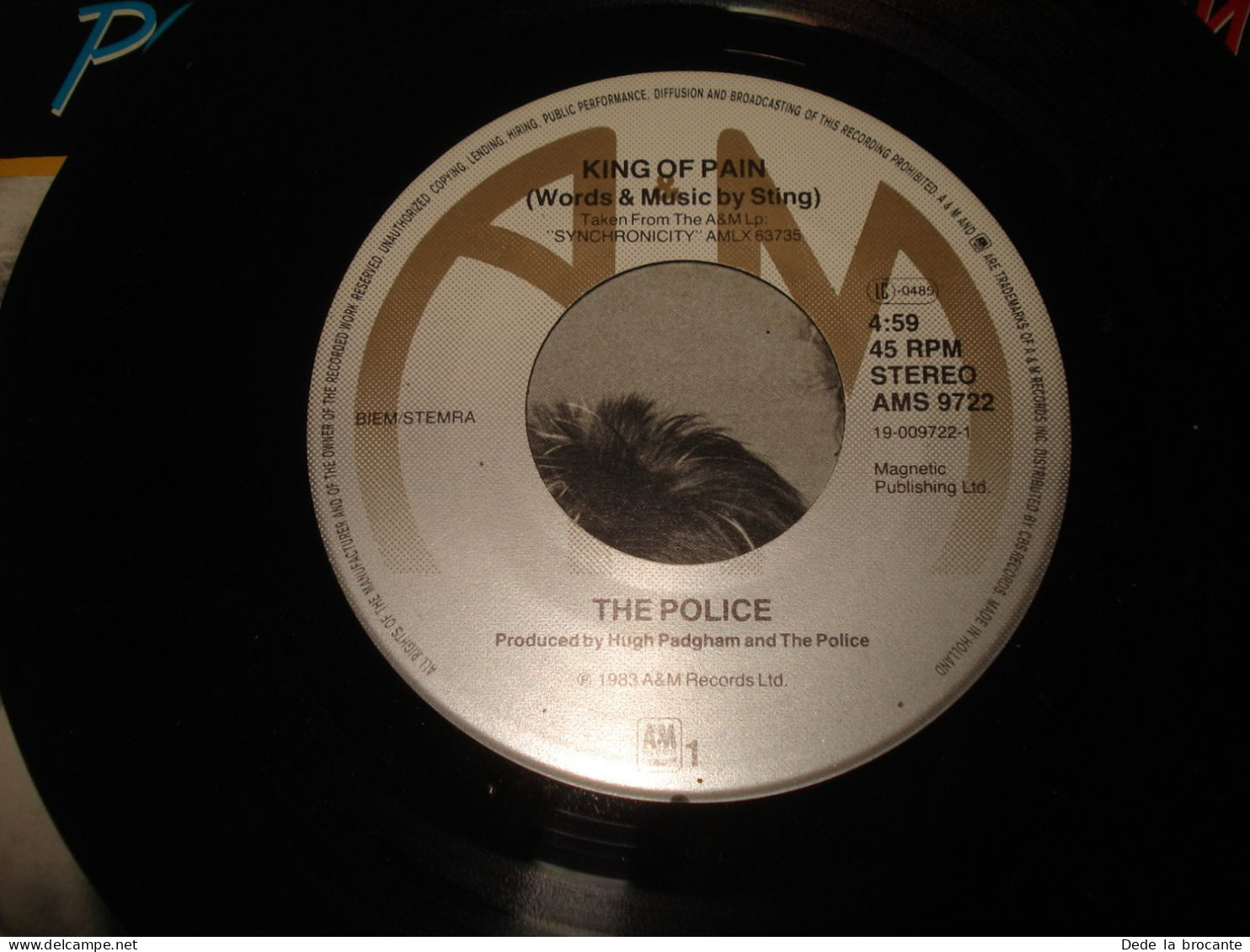 B14/  Lot De 3 Vinyles  SP - 7" -  The Police - Rock