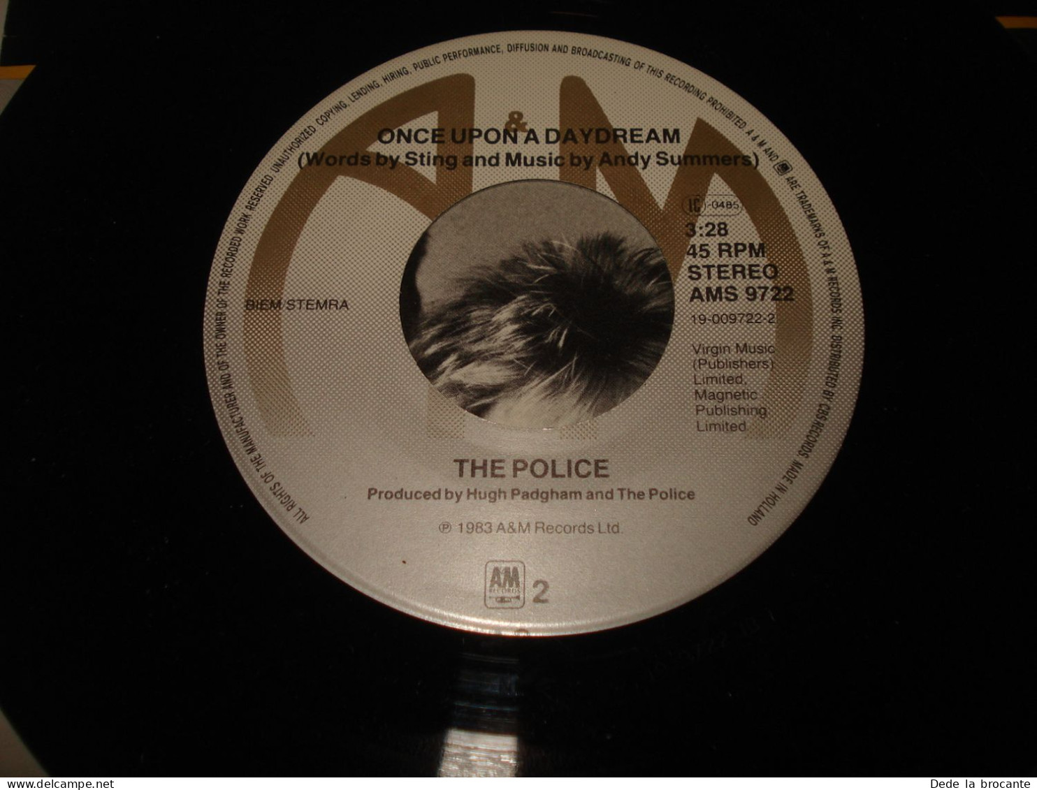 B14/  Lot De 3 Vinyles  SP - 7" -  The Police - Rock