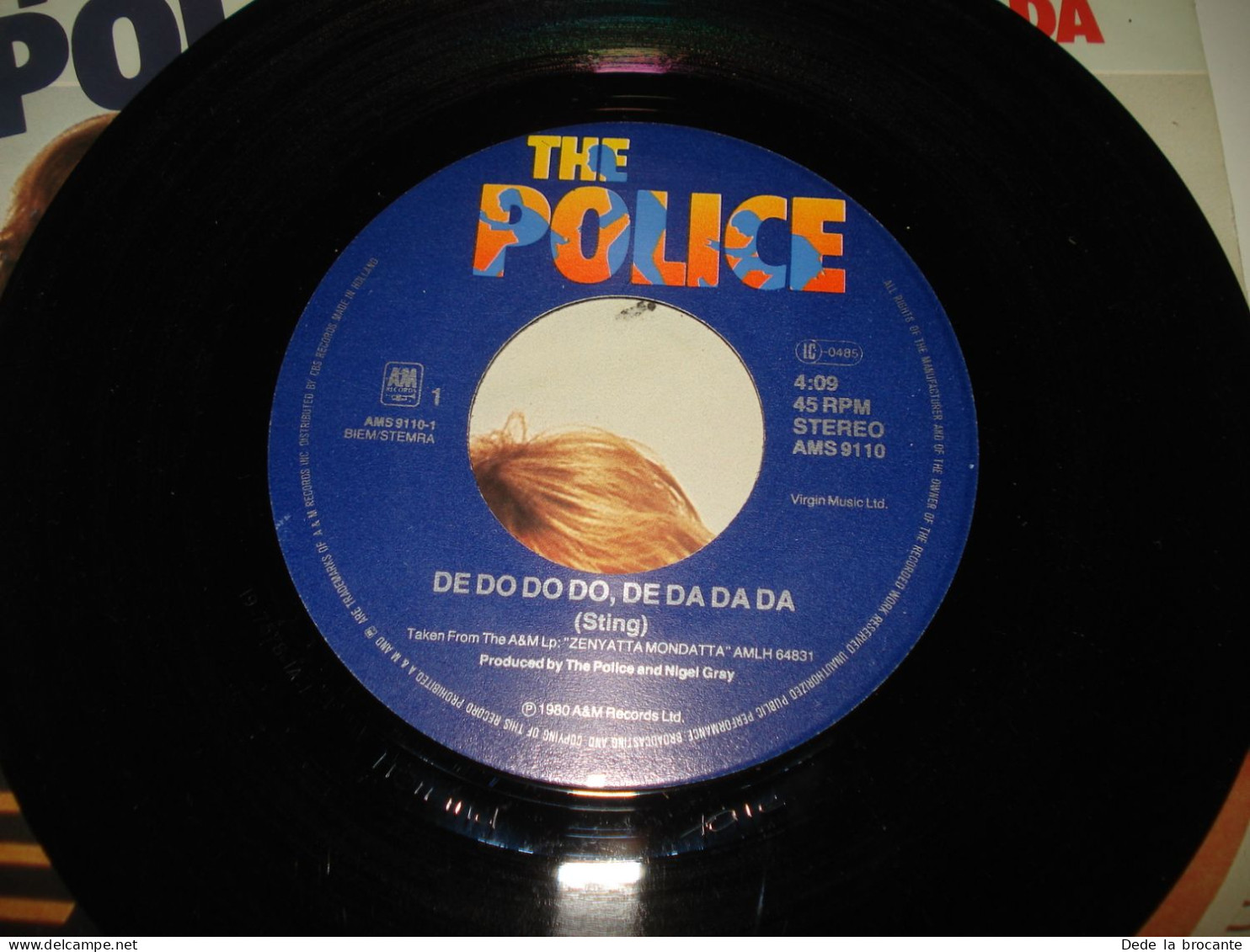 B14/  Lot De 3 Vinyles  SP - 7" -  The Police - Rock