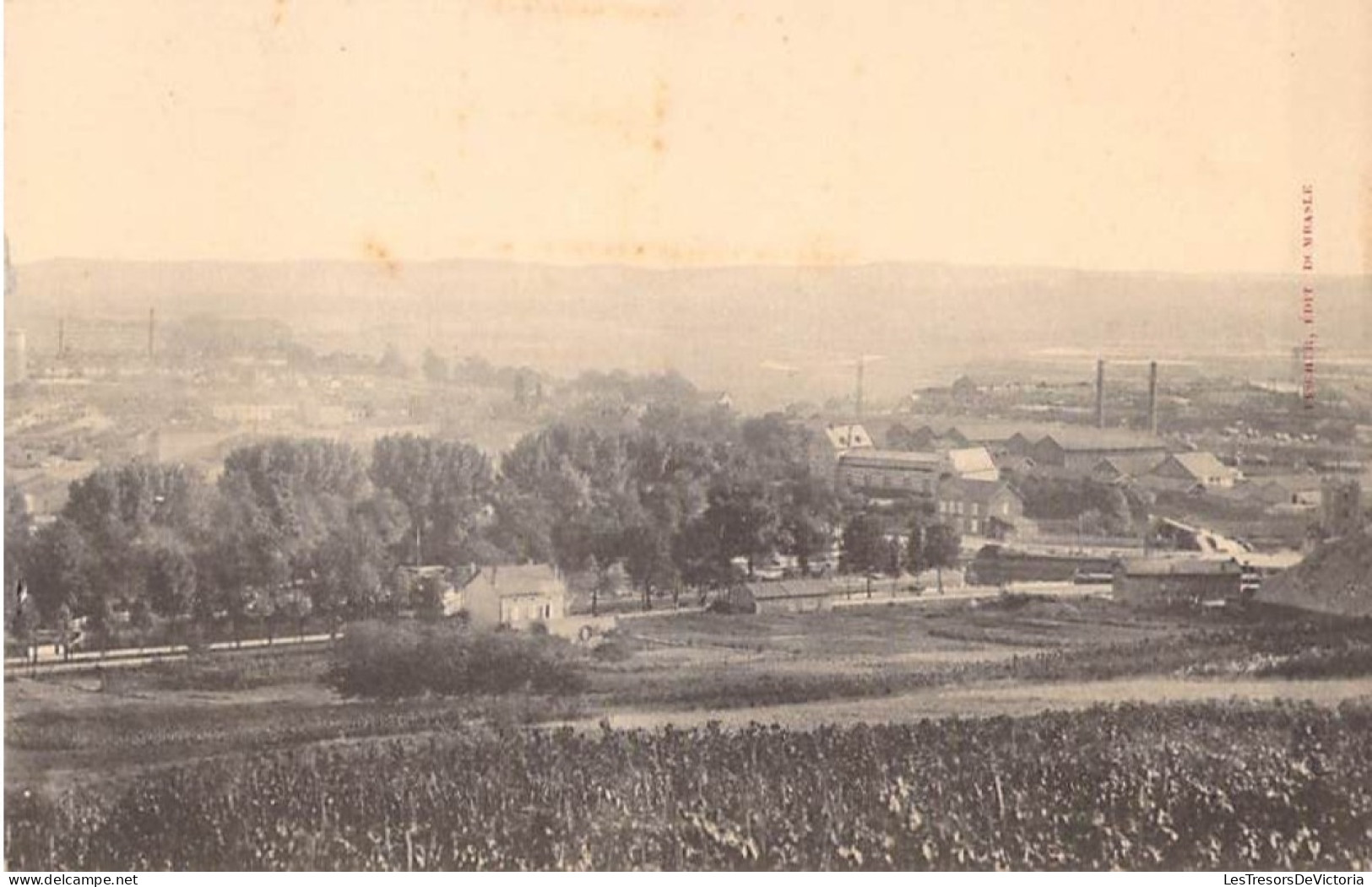 France - Dombasle Sur Meurthe - Vue Générale - Panoramique - Carte Séparée - Double Carte Postale Ancienne - Autres & Non Classés