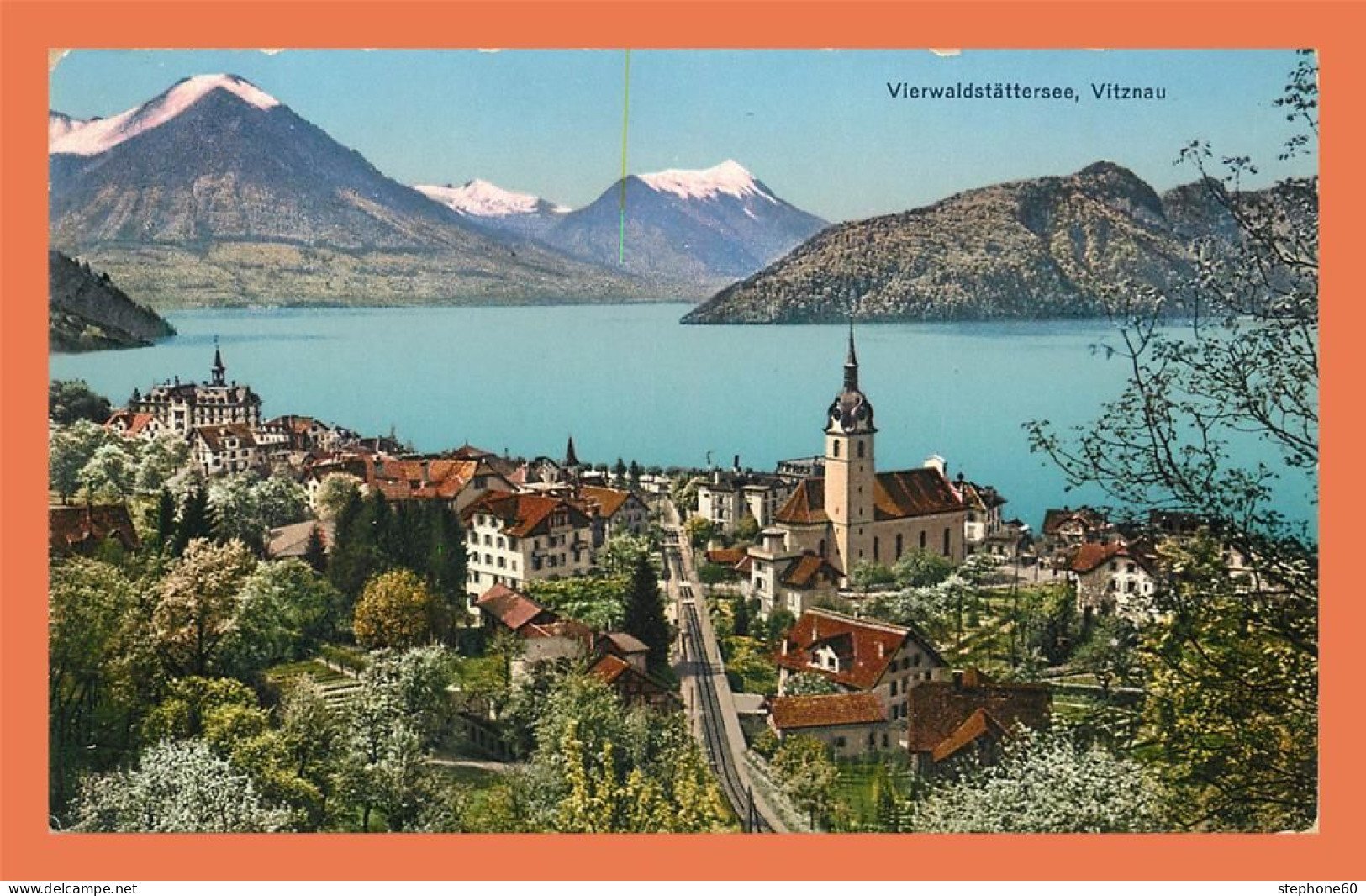 A579 / 323 Suisse VITZNAU Vierwaldstattersee ( Cachet Timbre ) - Wald