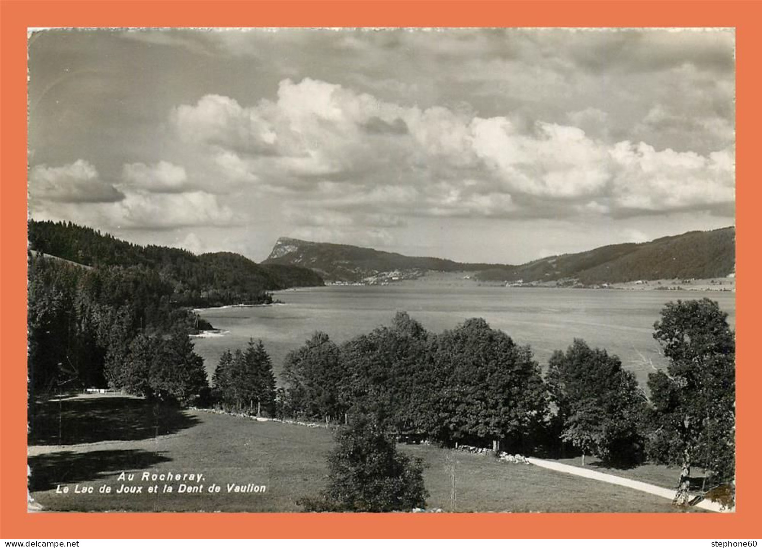 A591 / 021 Suisse Au Rocheray Lac De Joux Et Dent De Vaulion - Au