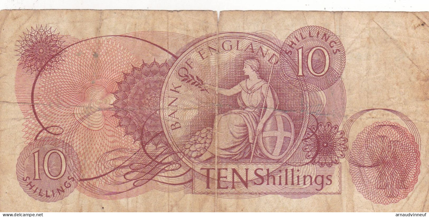 ENGLAND TEN SHILLINGS - Andere & Zonder Classificatie