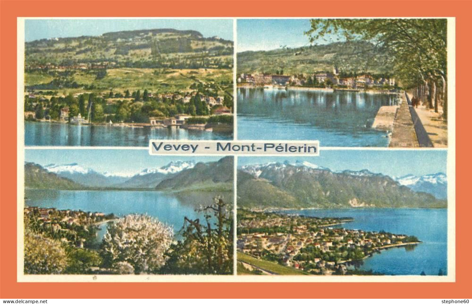 A621 / 563 Suisse VEVEY Mont Pelerin Multivues - Mon