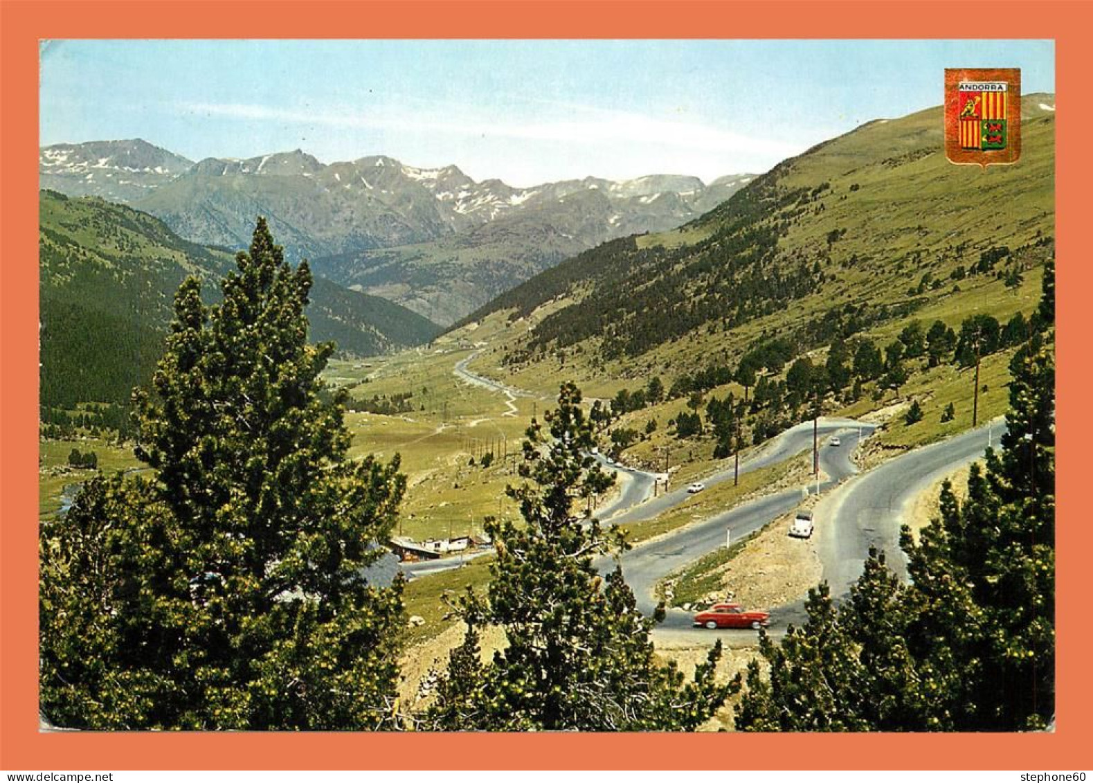 A621 / 245 ANDORRE Port D'Envalira ( Timbre ) - Andorra