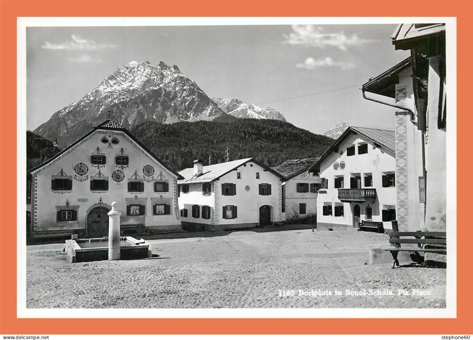 A622 / 021 Suisse Dorfplatz In Scuol Schuls - Scuol