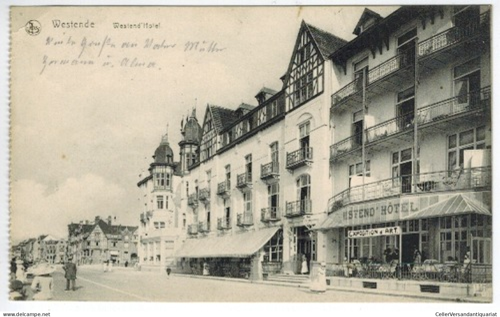 Postkarte: Westend' Hotel Von Westende - Unclassified