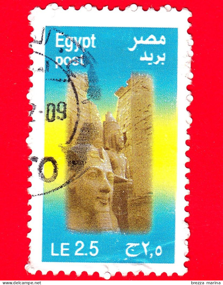 EGITTO - Usato - 2011 - Archeologia - Templi - Faraone - Ramses II - 2.5 - Gebruikt