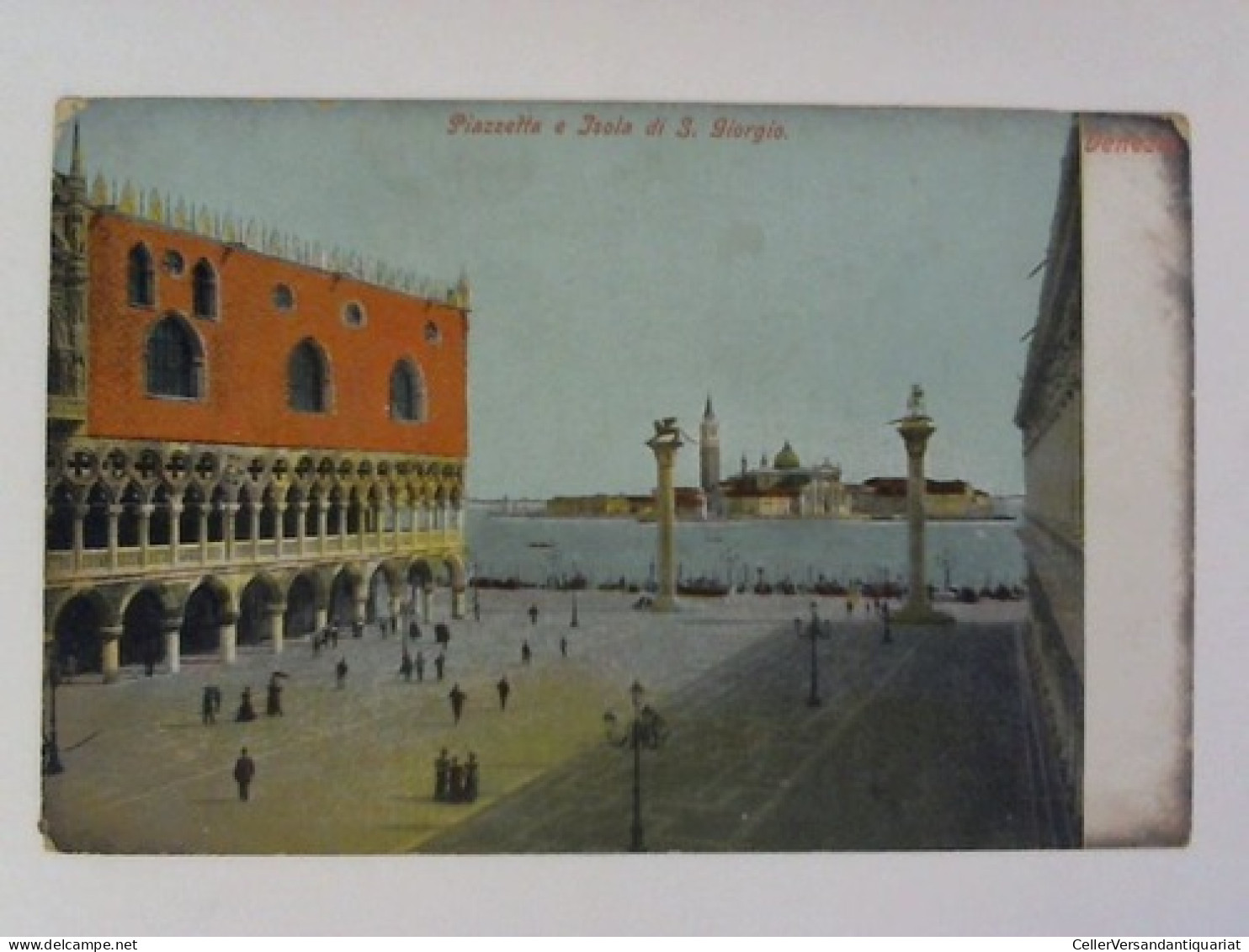 Postkarte: Venezia - Paizzetta E Isola Di S. Giorgio Von Venedig - Unclassified