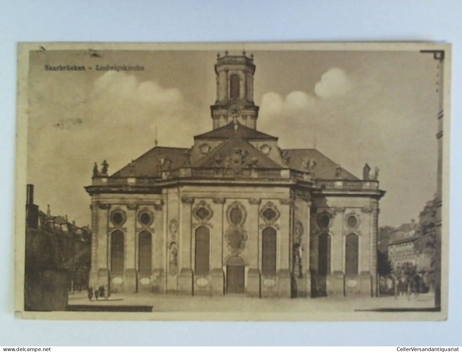 Postkarte: Saarbrücken - Ludwigskirche Von Saarbrücken - Unclassified