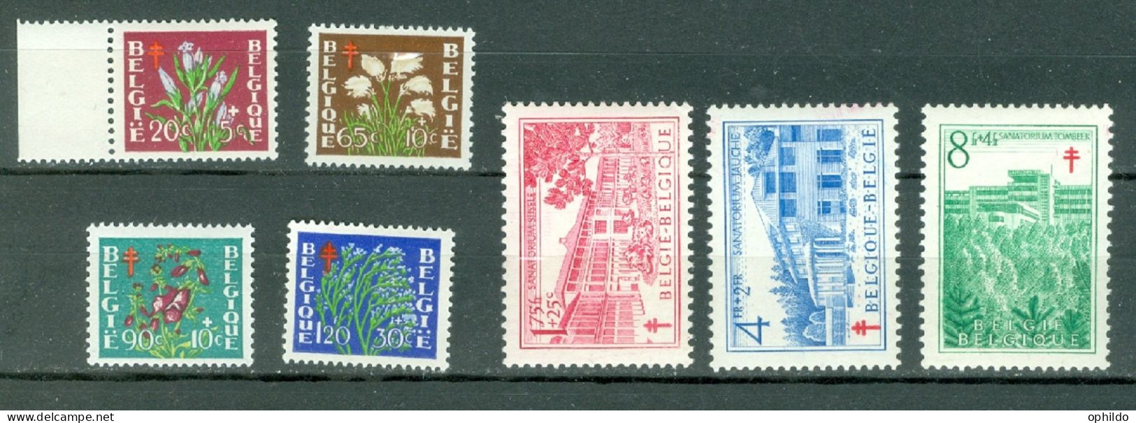 Belgique   834/840    *  TB  - Unused Stamps