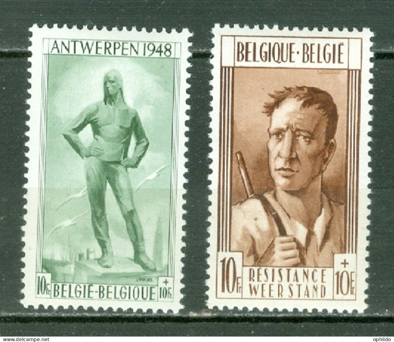 Belgique   785/786    *  TB  - Unused Stamps