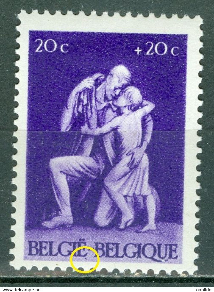 Belgique  702  LV2  *  TB  Point Sous Le E   - 1931-1960