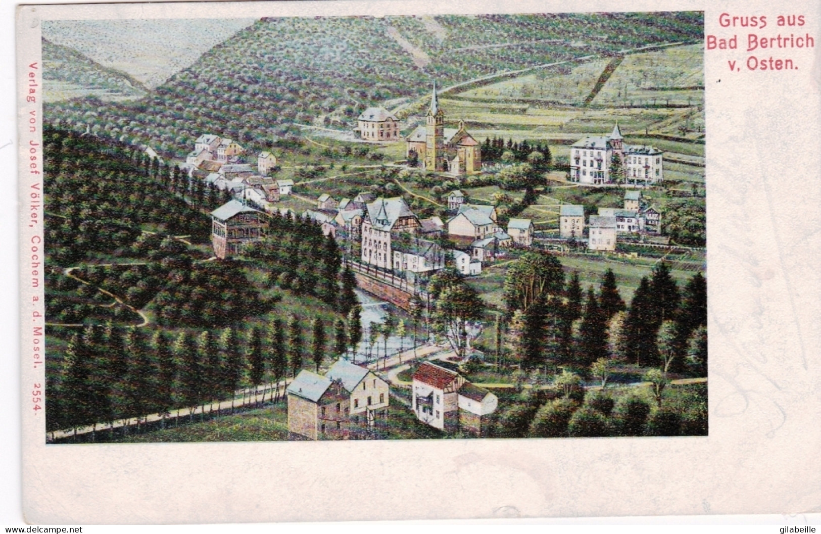 Deutschland - Gruss Aus BAD BERTRICH V OSTEN - 1905 - Bad Bertrich