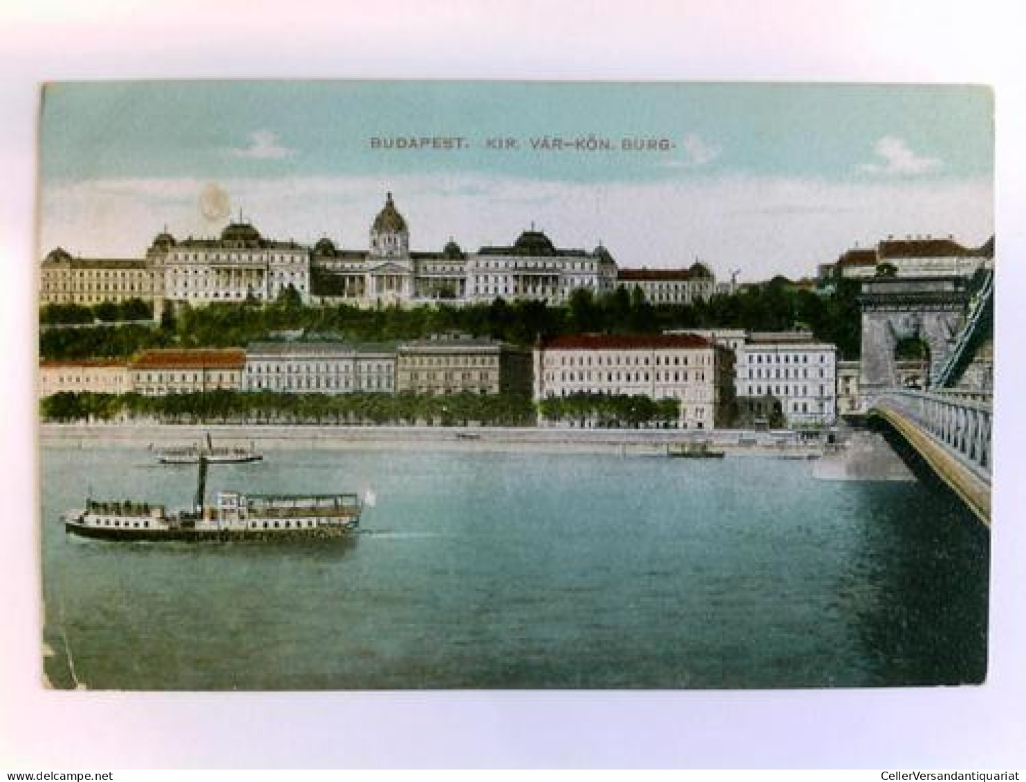 1 Postkarte: Budapest - Kir. Var-Kön. Burg Von Budapest - Unclassified