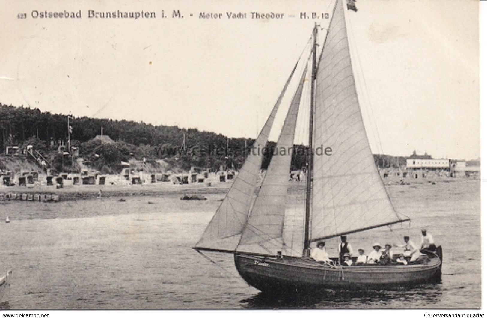 Postkarte. Ostseebad Von Brunshaupten I. M. - Unclassified