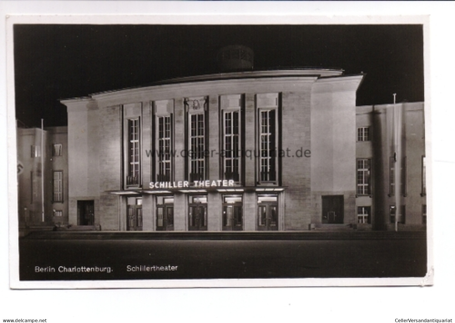 Postkarte. Schillertheater Von Berlin, Charlottenburg - Unclassified
