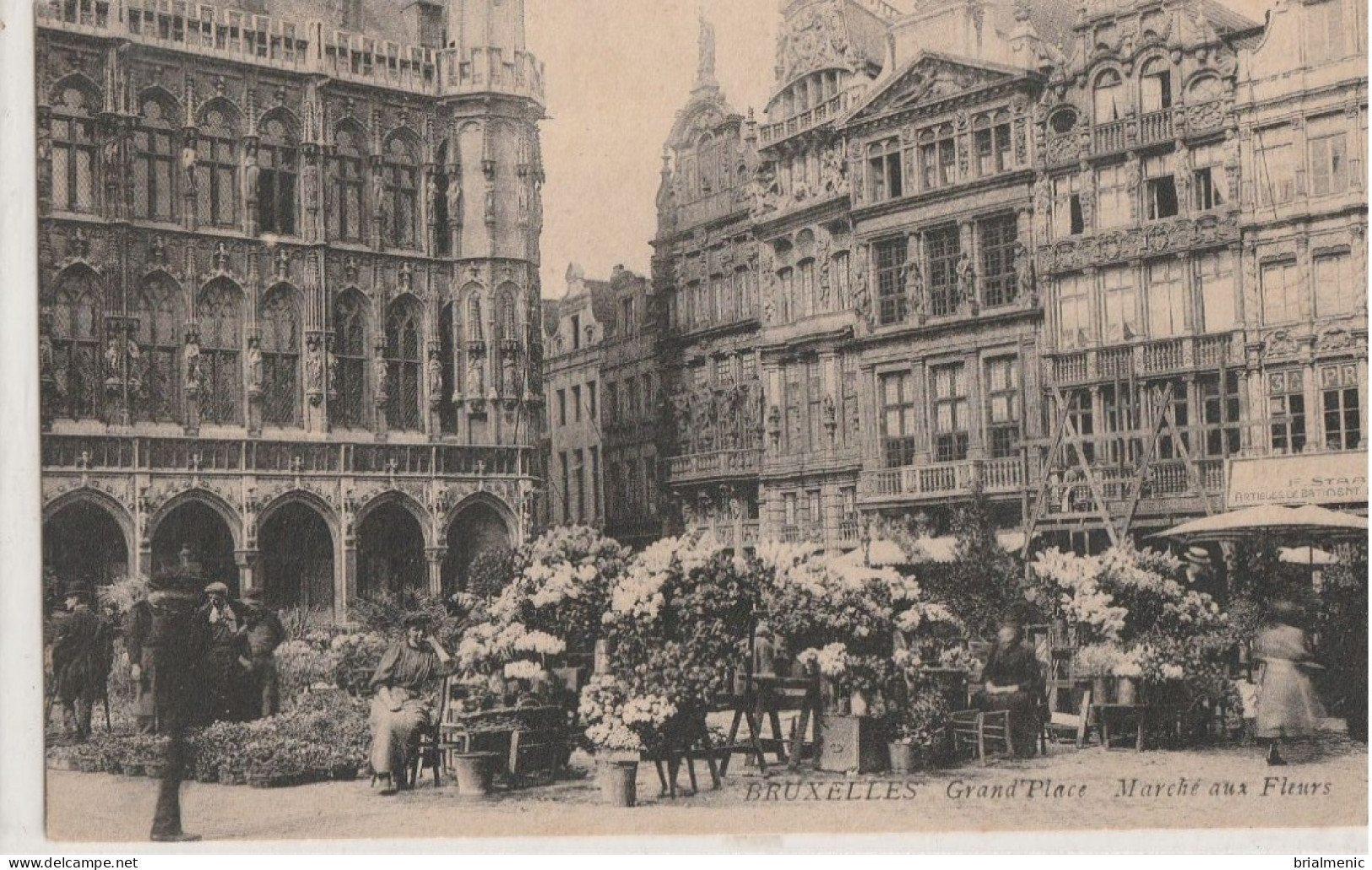 BRUXELLES  Grand'Place   Marché Aux Fleurs - Märkte