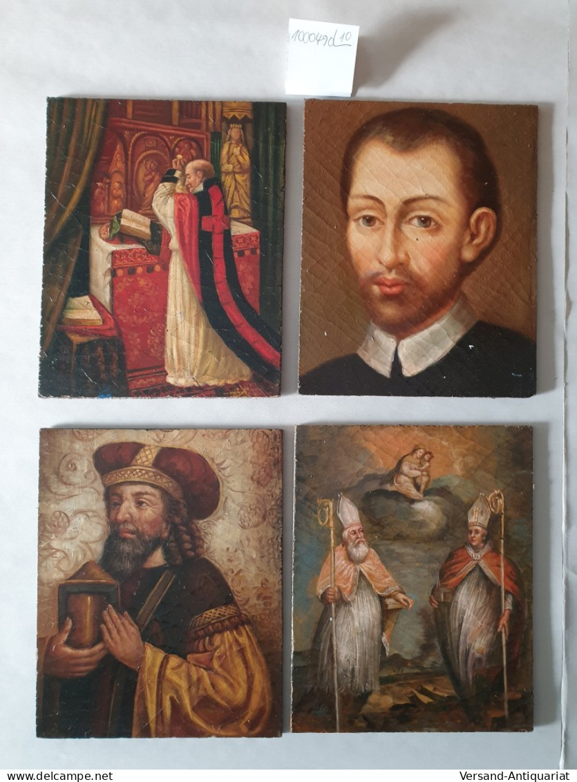 Konvolut : 10 Porträts : Kirchenväter : Heilige : - Autres & Non Classés