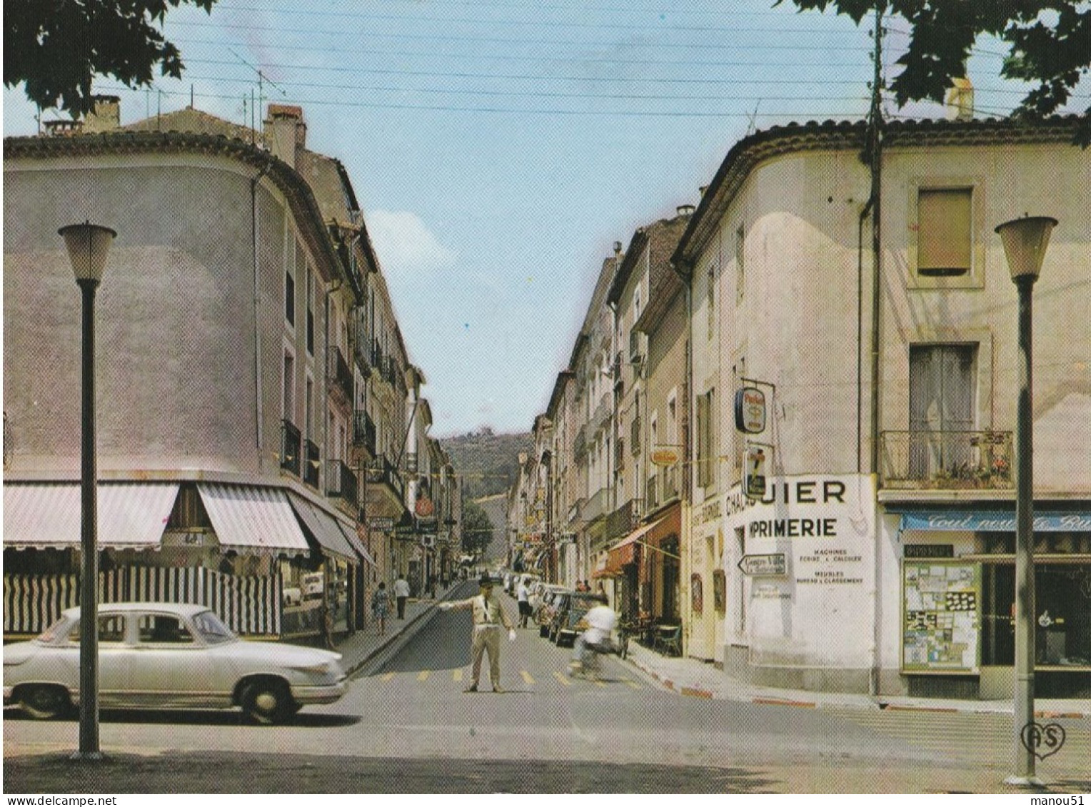 CLERMONT L'HERAULT - CPSM : Rue Nationale - Clermont L'Hérault