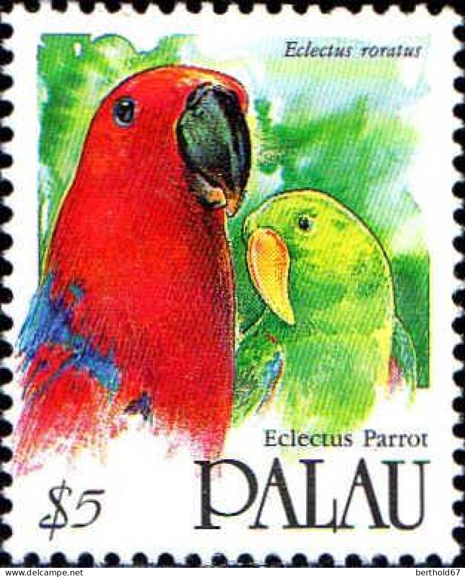Palau Poste N** Yv: 470/475 Oiseaux 2.Serie - Palau