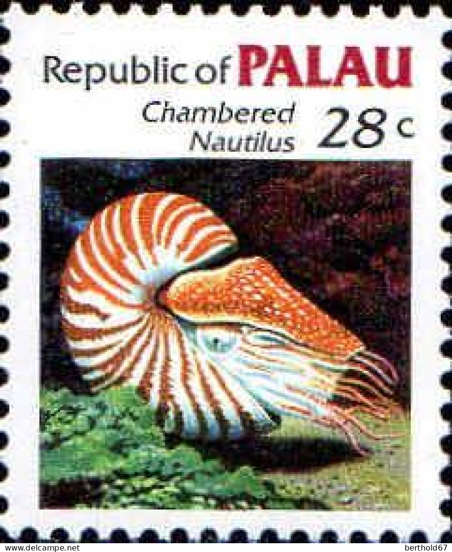 Palau Poste N** Yv:  42/46 Faune Marine - Palau