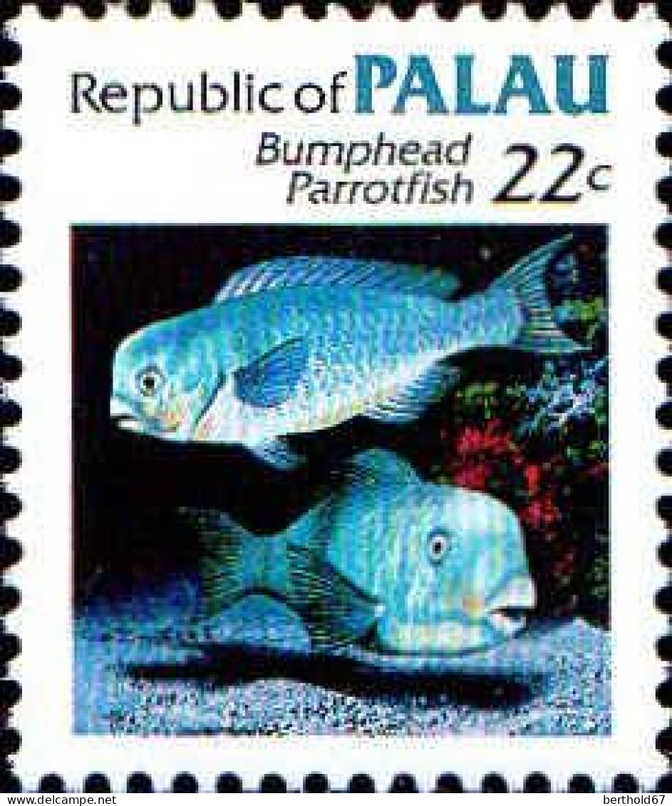 Palau Poste N** Yv:  69/74 Faune Marine - Palau