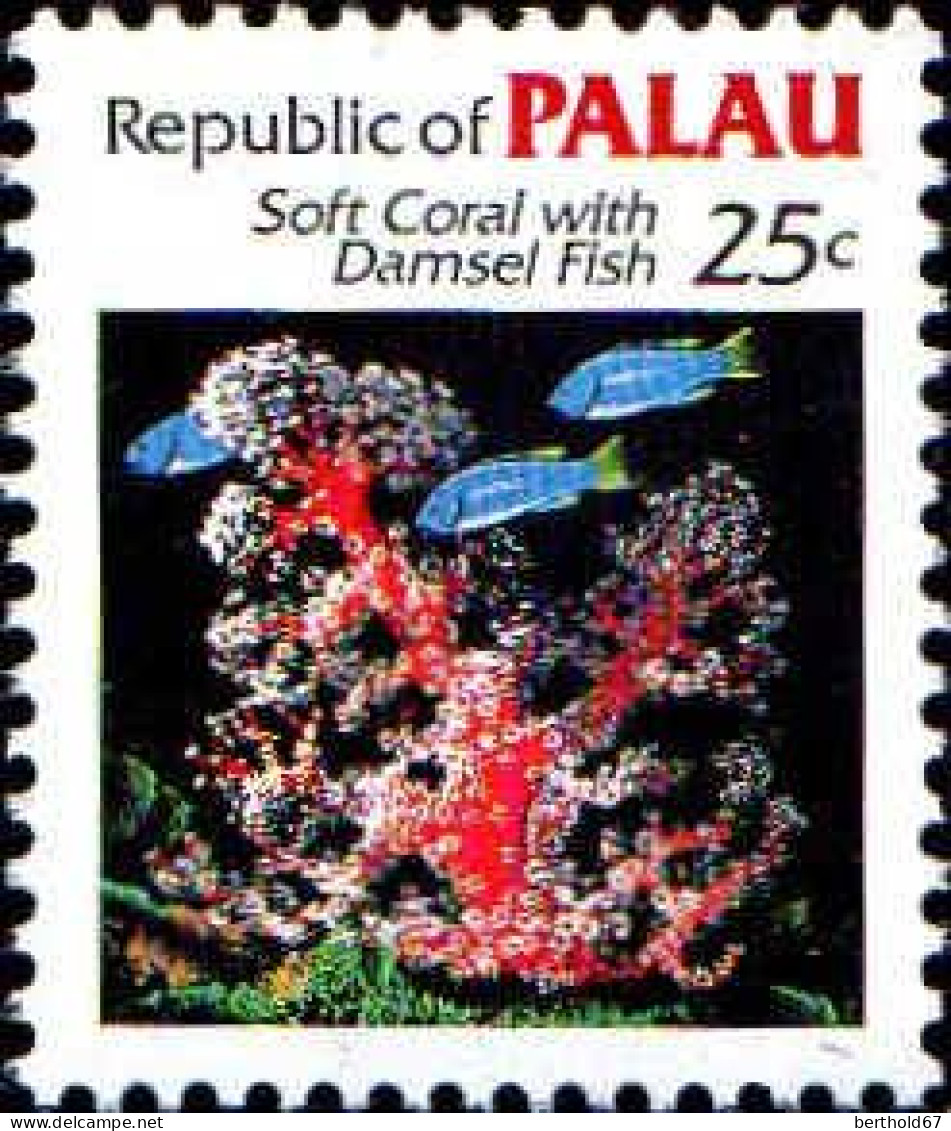 Palau Poste N** Yv:  69/74 Faune Marine - Palau