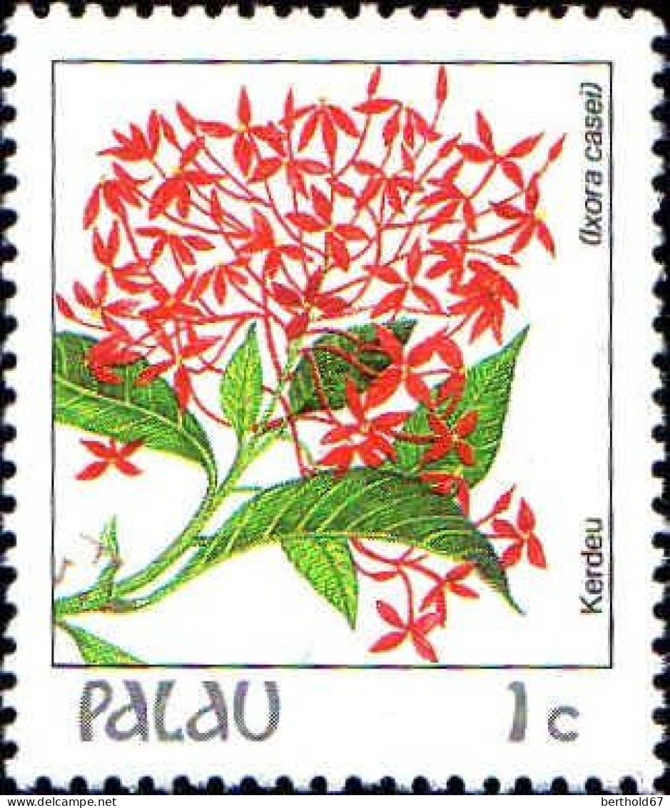 Palau Poste N** Yv: 158/169  Fleurs - Palau