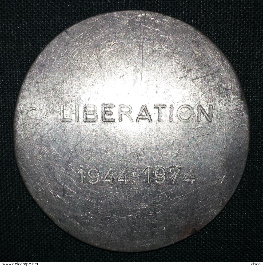 BELGIQUE Médaille Commune De Paturages 30ème Anniversaire De La Libération 1944 - 1974 - Fichas De Municipios