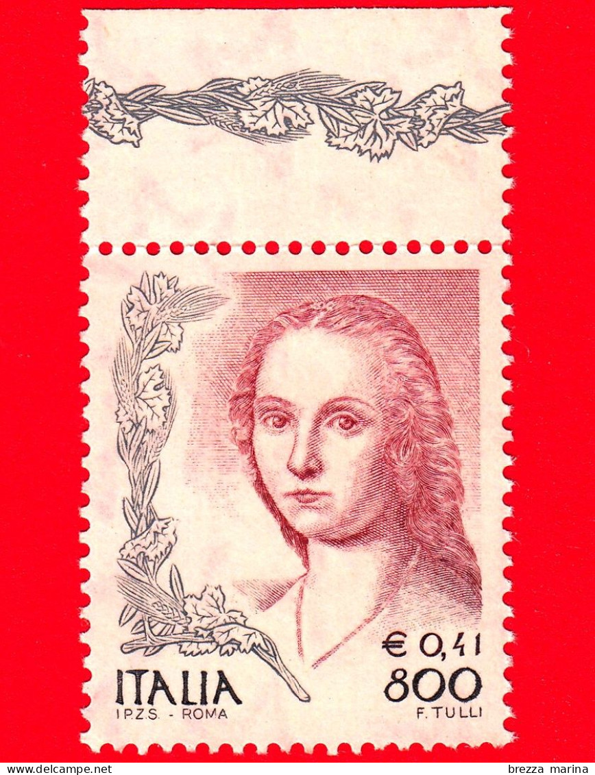 Nuovo - MNH - ITALIA - 1999 - Donne Nell'arte - Ritratto Di Donna Di Raffaello Sanzio - 800 L. - 0,41 - 1991-00: Ungebraucht