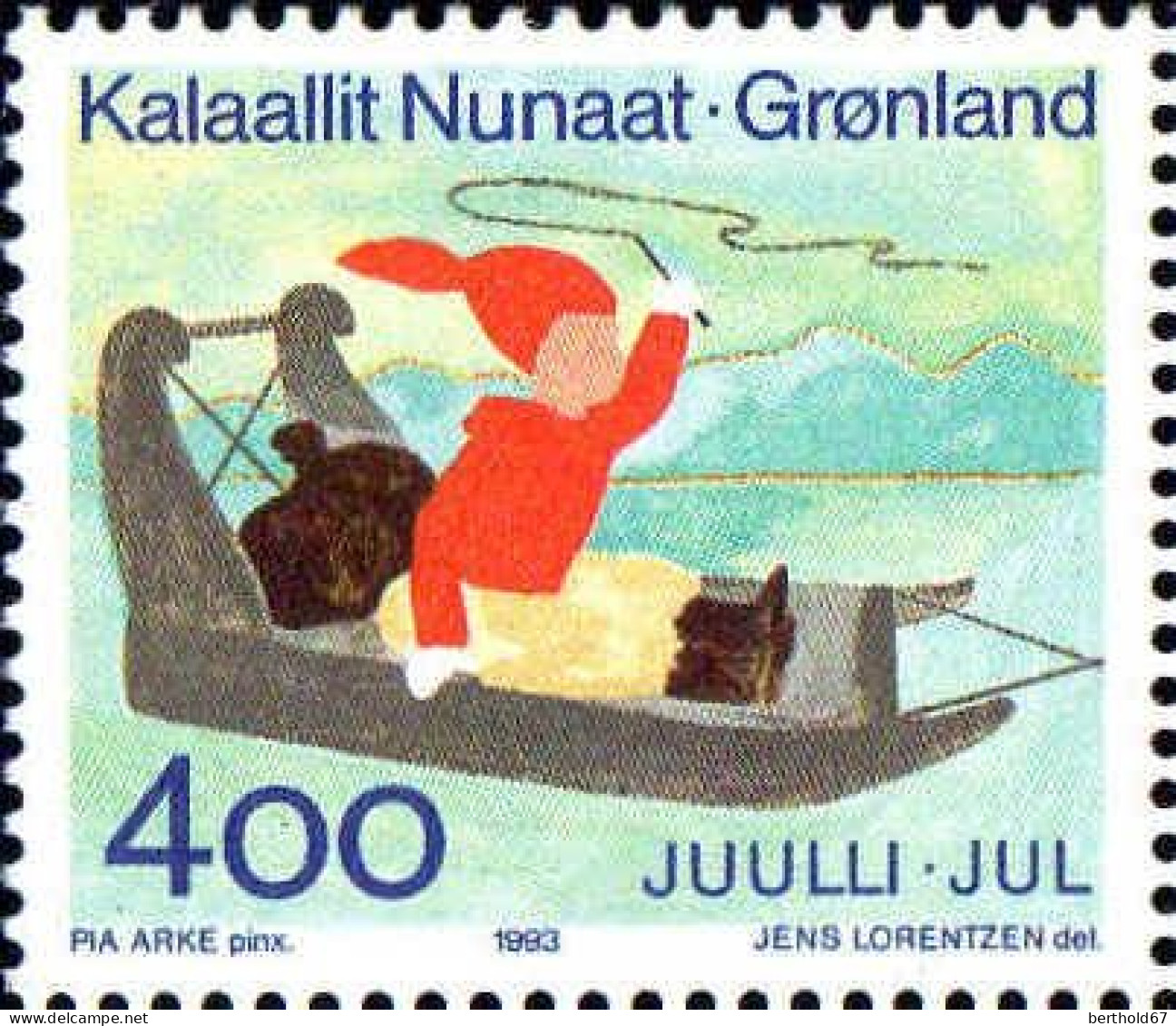 Groenland Poste N** Yv:230 Mi:242 Juulli.Jul - Unused Stamps