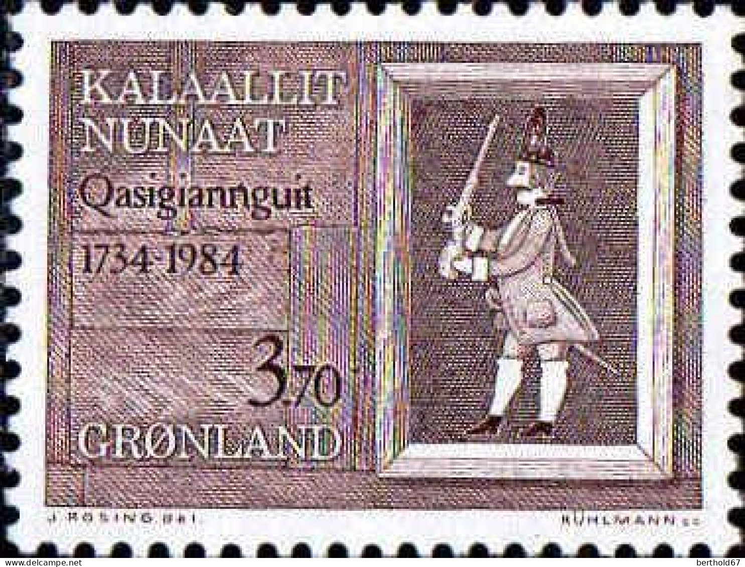 Groenland Poste N** Yv:140 Mi:152 Qasigiannguit - Nuevos