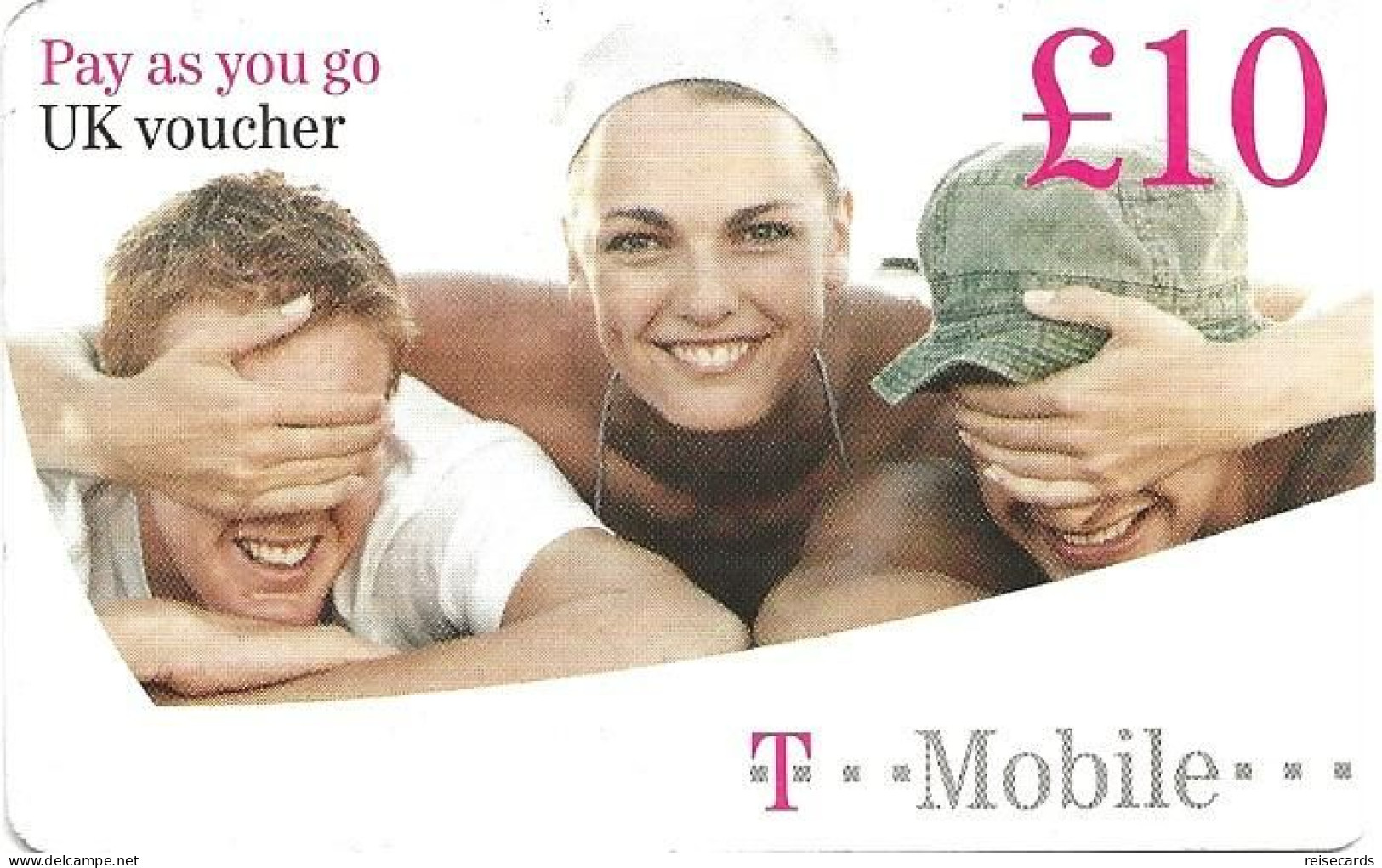 Germany: Prepaid T Mobile, UK Voucher - [2] Móviles Tarjetas Prepagadas & Recargos