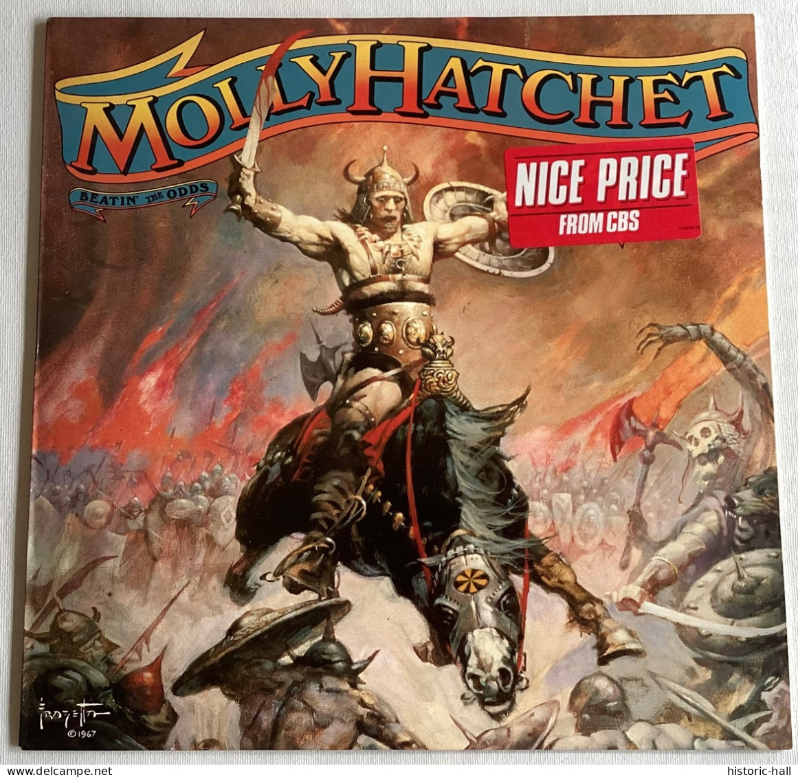 MOLLY HATCHET - Beatin’ The Odds - LP - 1980 - Holland Press - Rock