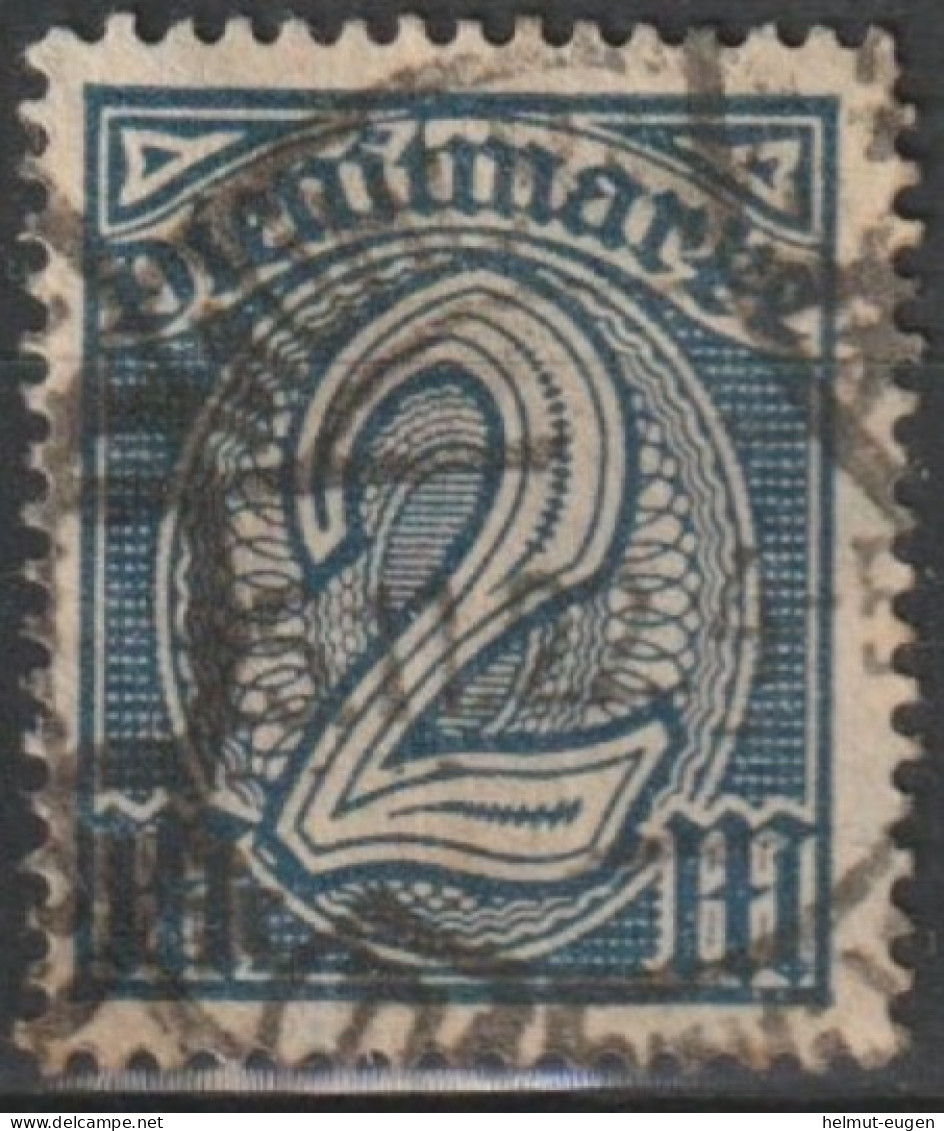 MiNr. 32 Deutschland Deutsches Reich, Dienstmarken 1920, 1. April/Okt. Dienstmarken Für Alle Länder, Ohne Abl - Dienstzegels