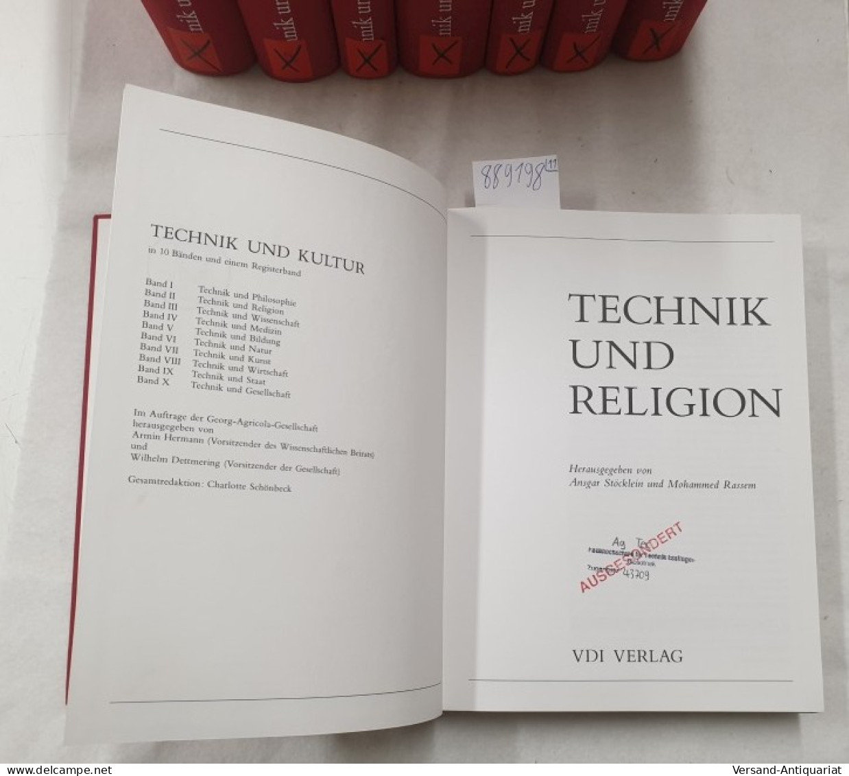 Technik Und Kultur : In 11 Bänden Inkl. Gesamtregister : - Otros & Sin Clasificación