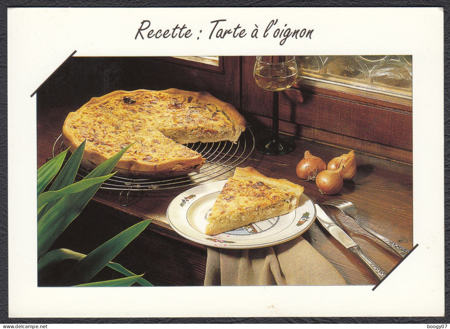 Recette Tarte à L'oignon - Küchenrezepte